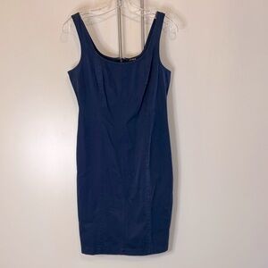 J. Crew Blue Cotton Mini Dress | 2